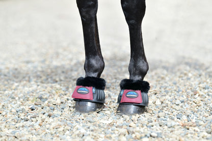 Weatherbeeta Tough-Tec Prime Fleece Trim Rubber Bell Boots