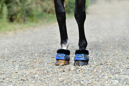 Weatherbeeta Tough-Tec Prime Fleece Trim Rubber Bell Boots