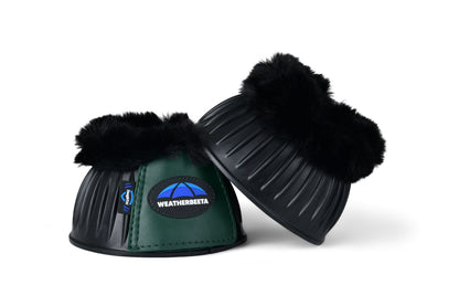 Weatherbeeta Tough-Tec Prime Fleece Trim Rubber Bell Boots