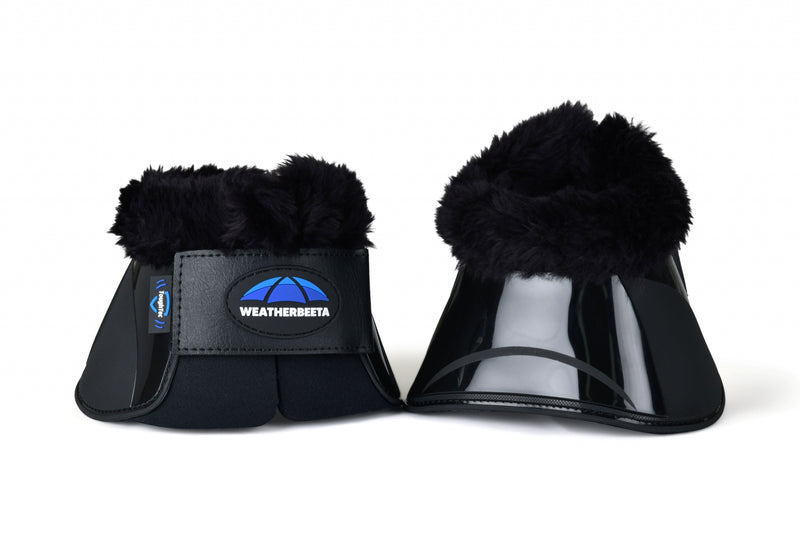 Weatherbeeta Tough-Tec Impact Fleece Trim Bell Boots