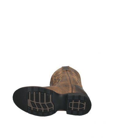Smoky Mountain Youth Showdown U Toe Leather Boots