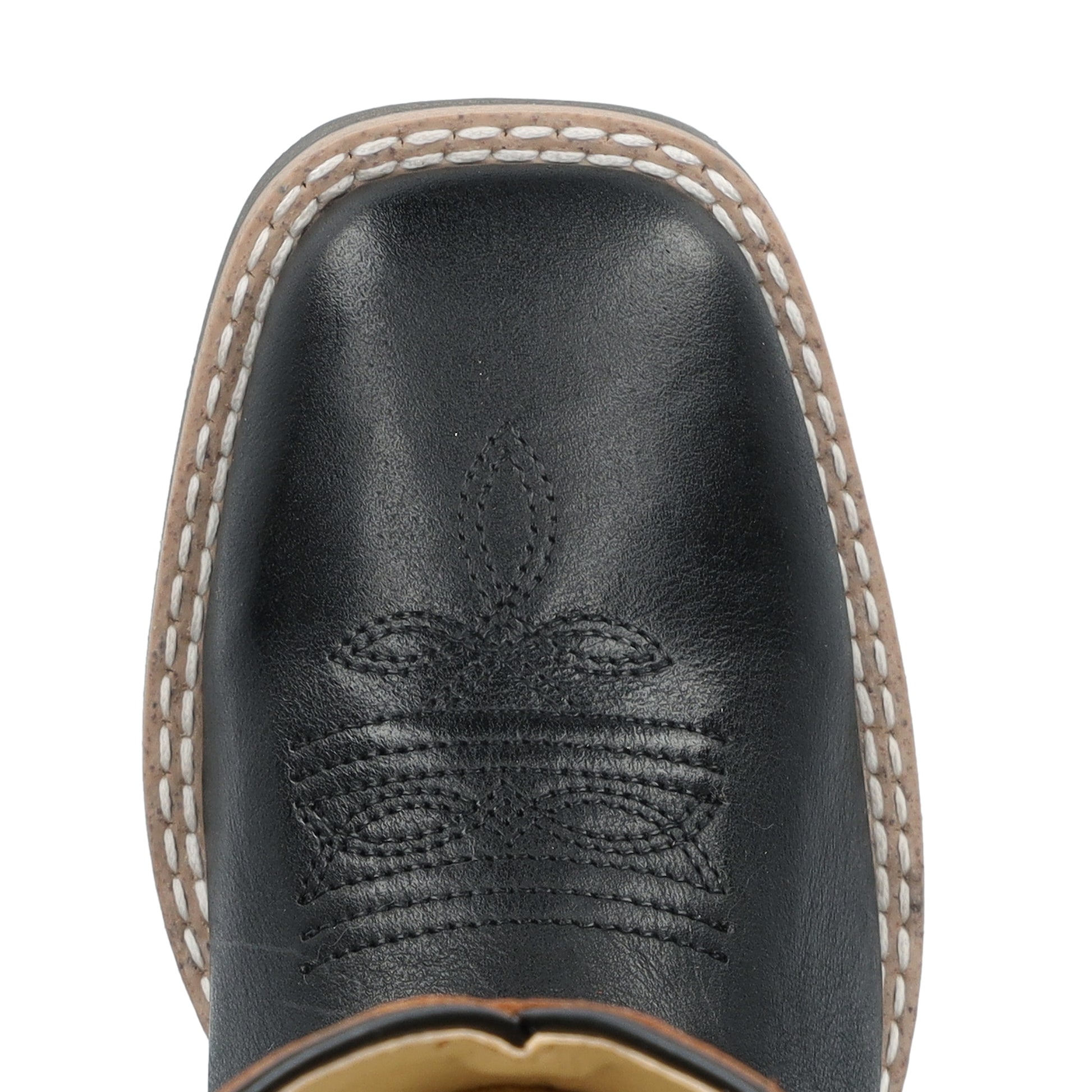 Smoky Mountain Childs Garrett Square Toe Leather Boots