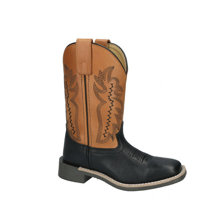 Smoky Mountain Youth Garrett Square Toe Leather Boots
