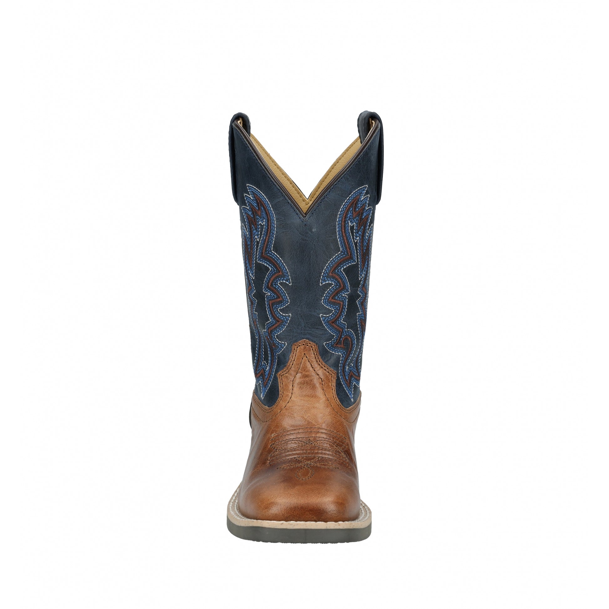 Smoky Mountain Youth Rustler Square Toe Leather Boots