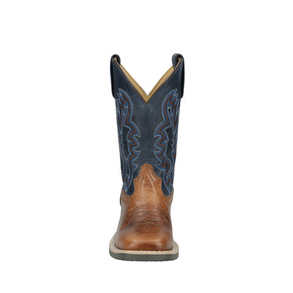 Smoky Mountain Youth Rustler Square Toe Leather Boots