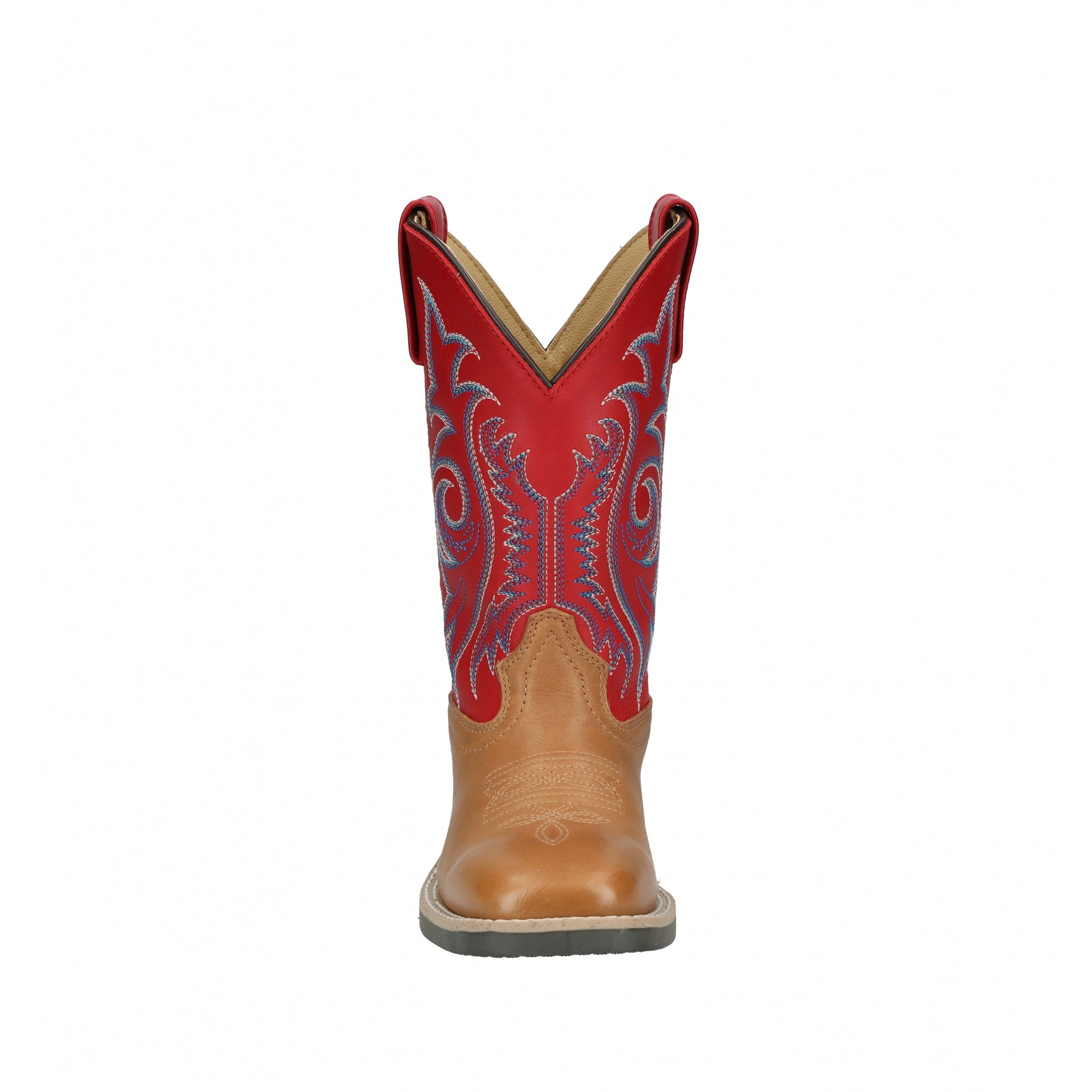 Smoky Mounatin Youth Barrett Square Toe Leather Boots