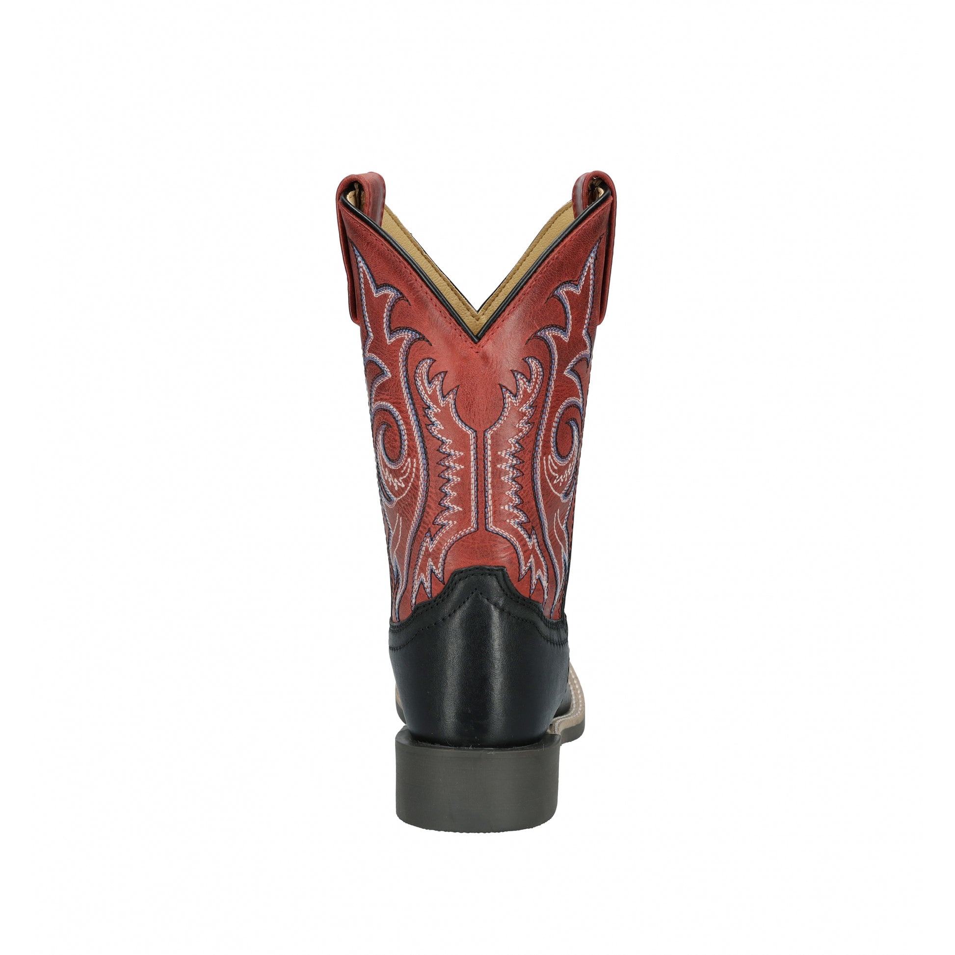 Smoky Mounatin Youth Barrett Square Toe Leather Boots