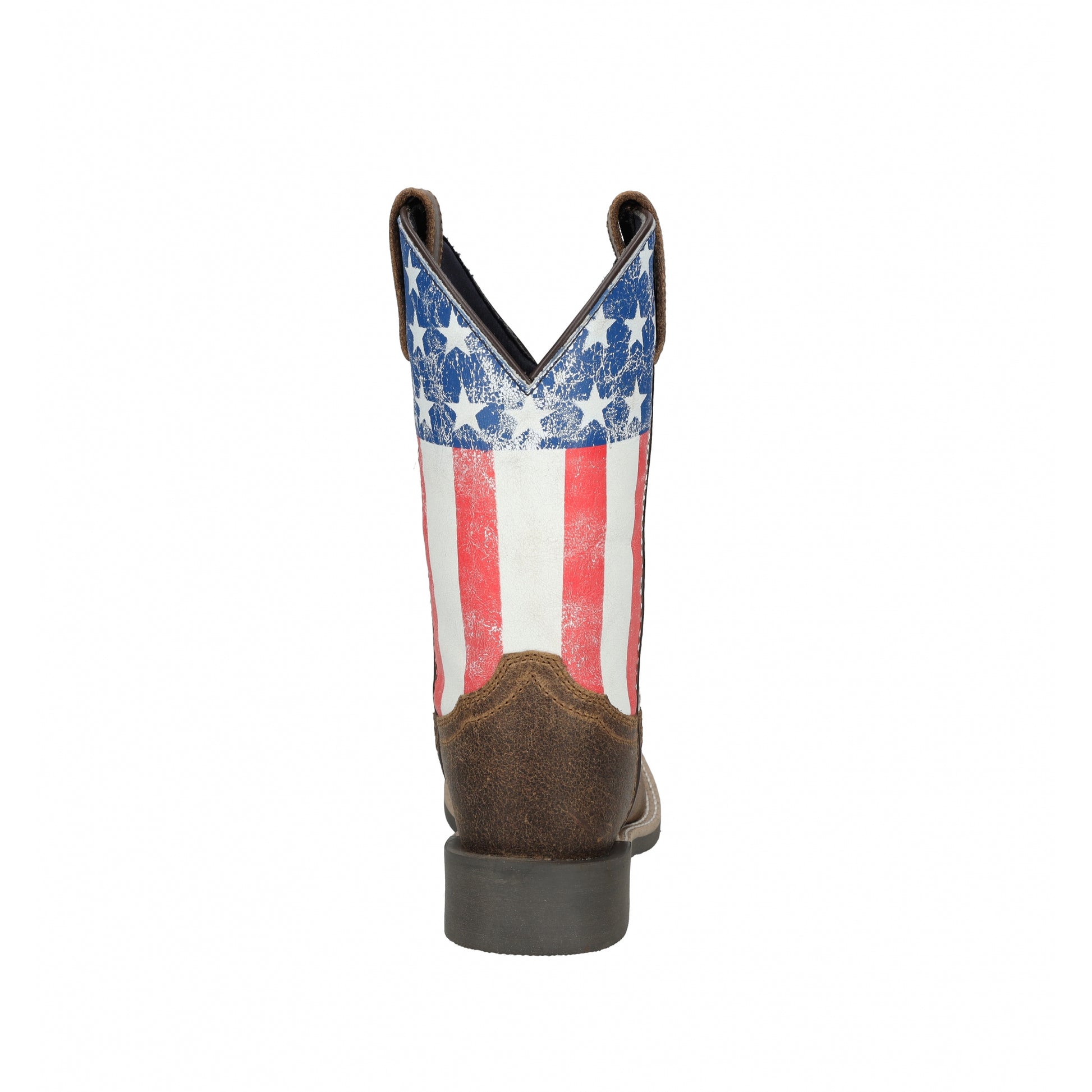 Smoky Mountain Childs Old Glory Square Toe Leather Boots