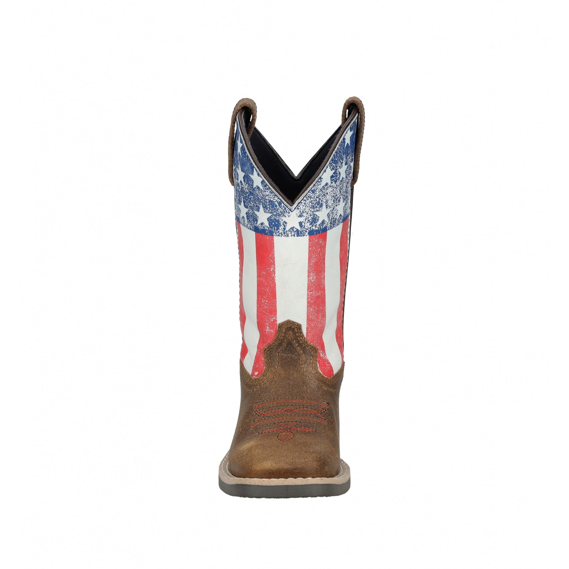 Smoky Mountain Childs Old Glory Square Toe Leather Boots