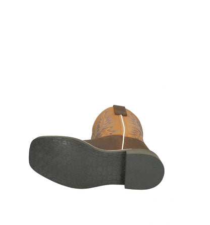 Smoky Mountain Youth Adobe Square Toe Leather Boots