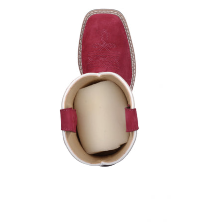 Smoky Mountain Youth Cassidy Square Toe Leather Boots