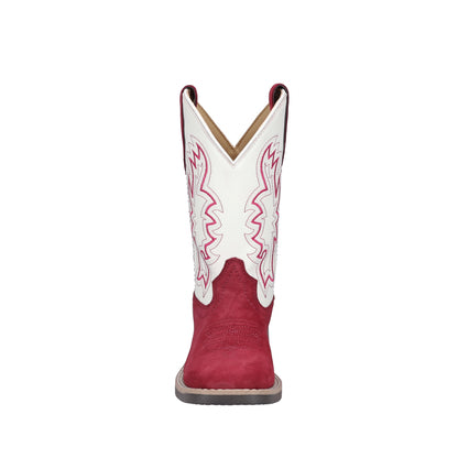 Smoky Mountain Youth Cassidy Square Toe Leather Boots