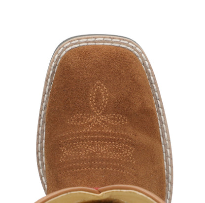 Smoky Mountain Childs Briscoe Square Toe Leather Boots