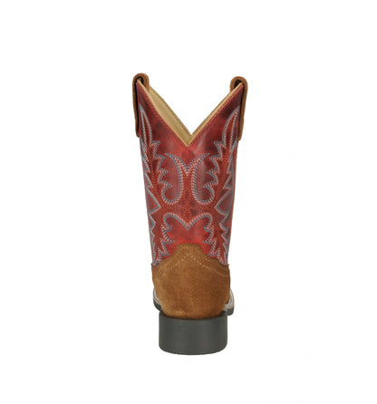 Smoky Mountain Youth Briscoe Square Toe Leather Boots