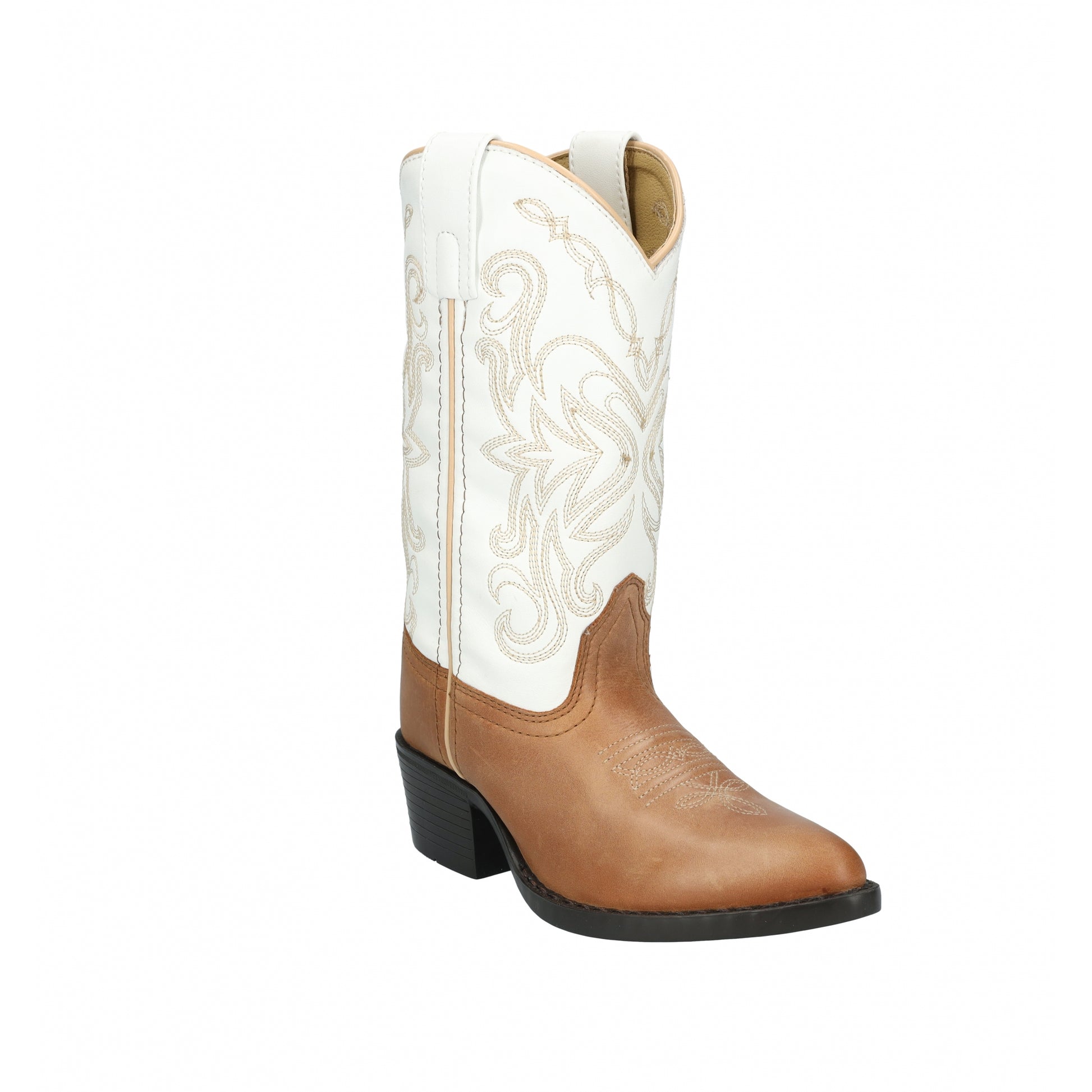 Smoky Mountain Youth Maddie Snip Toe Leather Boots