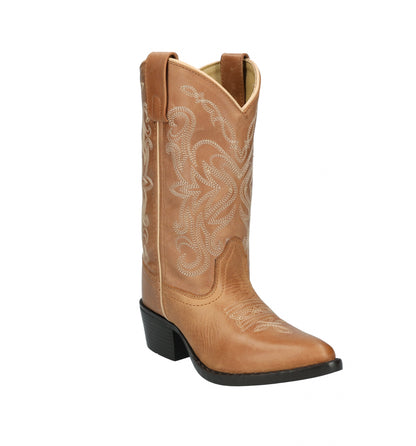 Smoky Mountain Youth Maddie Snip Toe Leather Boots