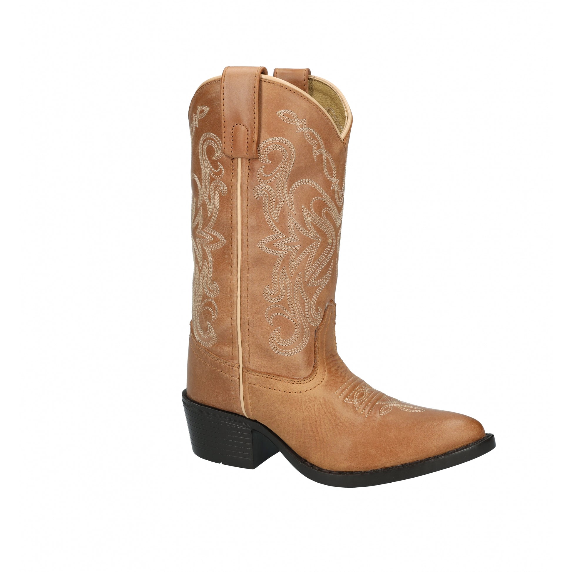 Smoky Mountain Youth Maddie Snip Toe Leather Boots