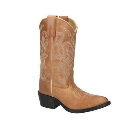Smoky Mountain Youth Maddie Snip Toe Leather Boots