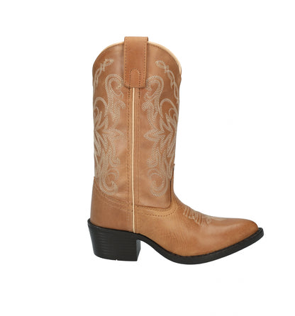 Smoky Mountain Youth Maddie Snip Toe Leather Boots