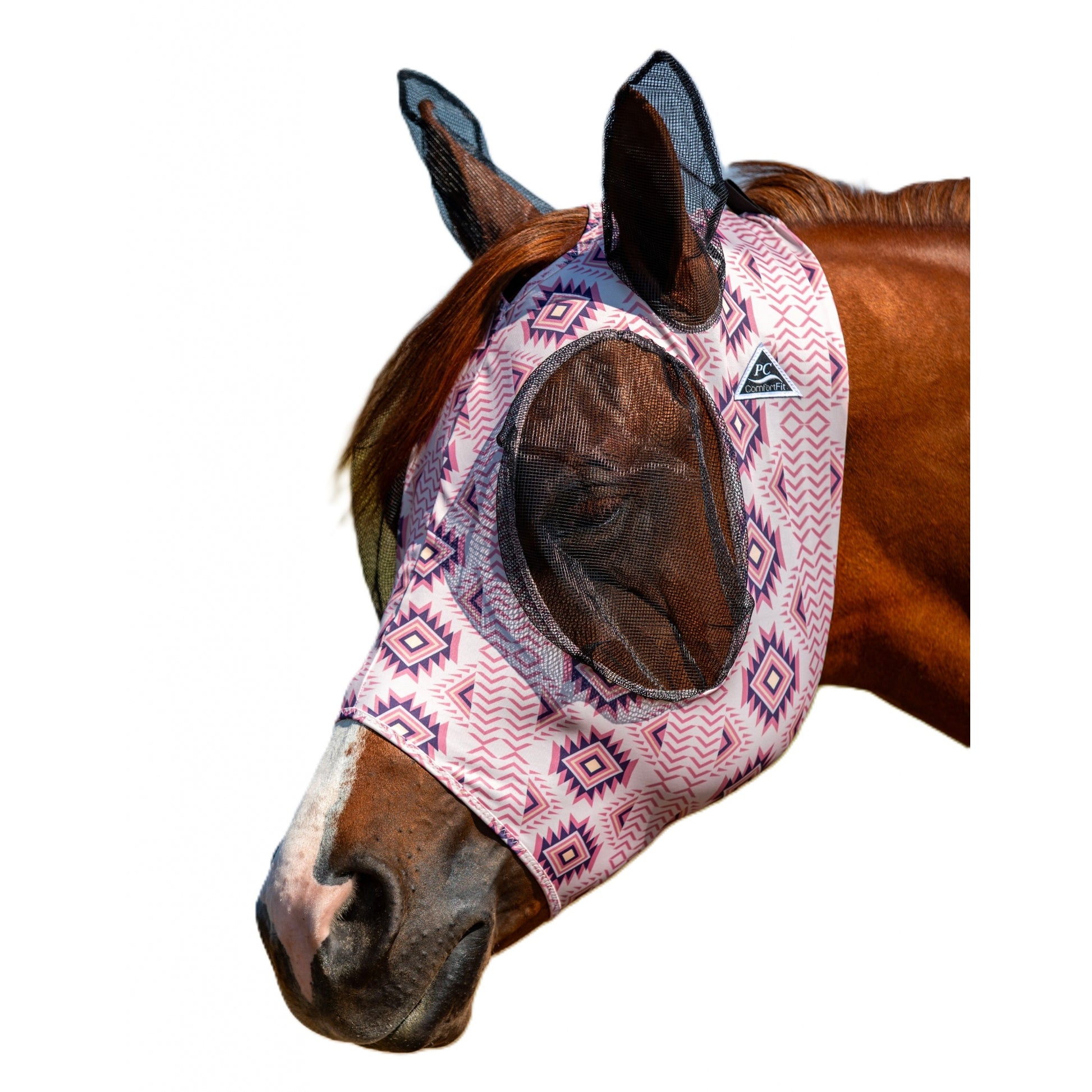 Professionals Choice Comfort Fit Lycra Fly Mask Po