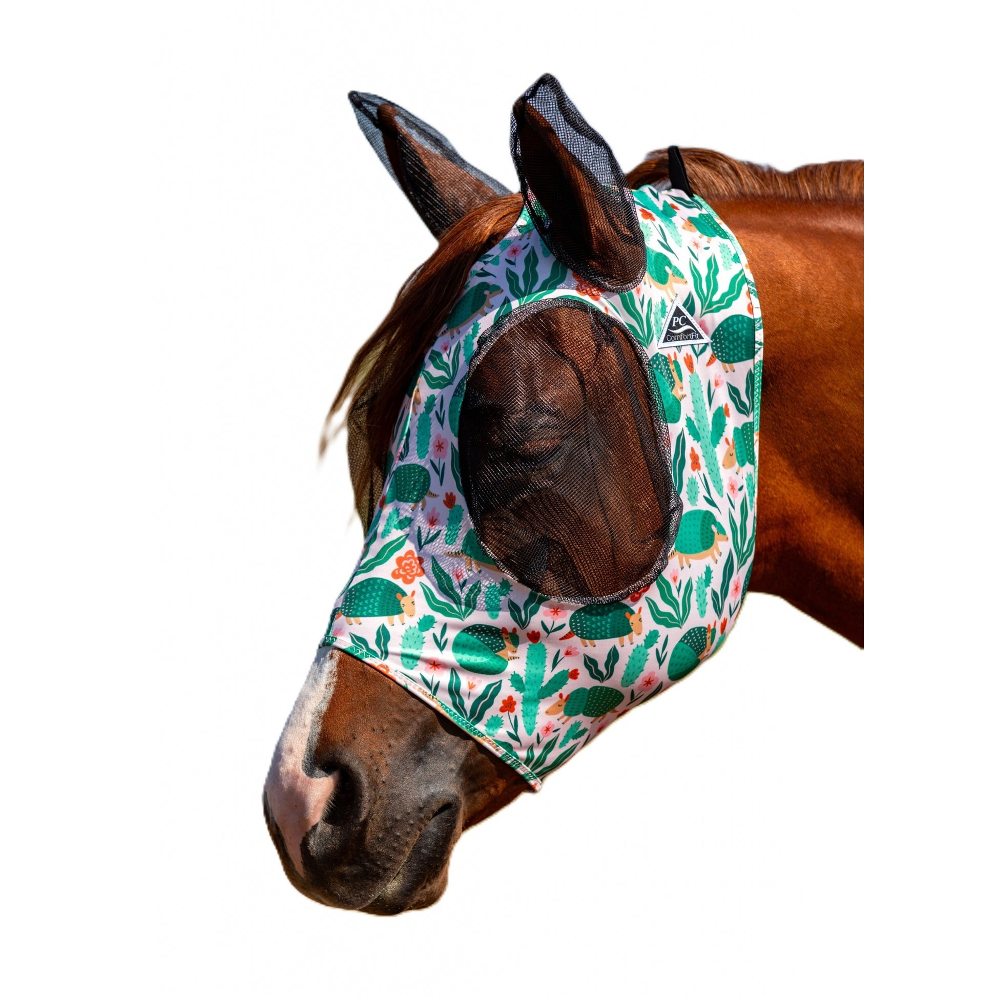 Professionals Choice Comfort Fit Lycra Fly Mask Po