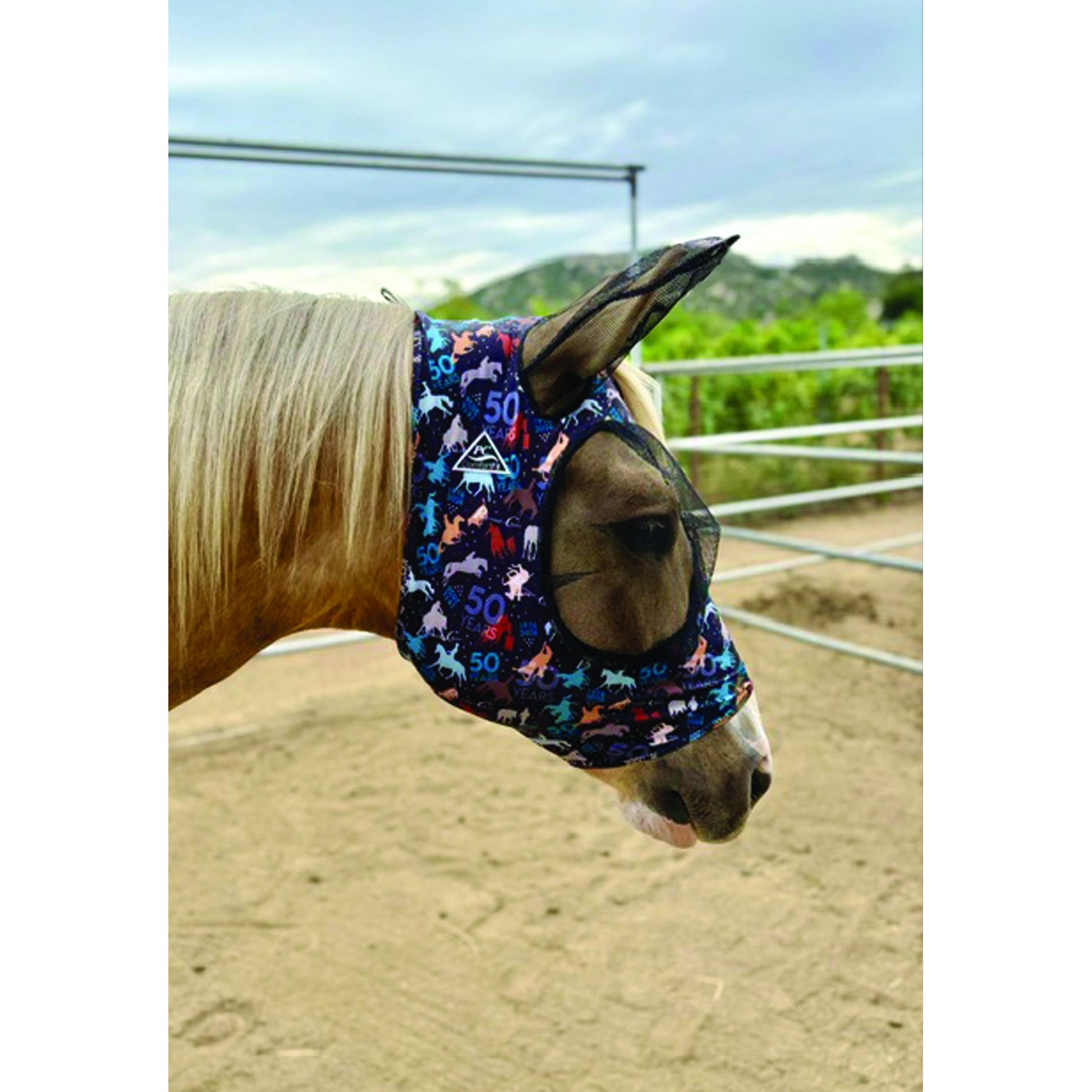 Professionals Choice Comfort Fit Lycra Fly Mask Po