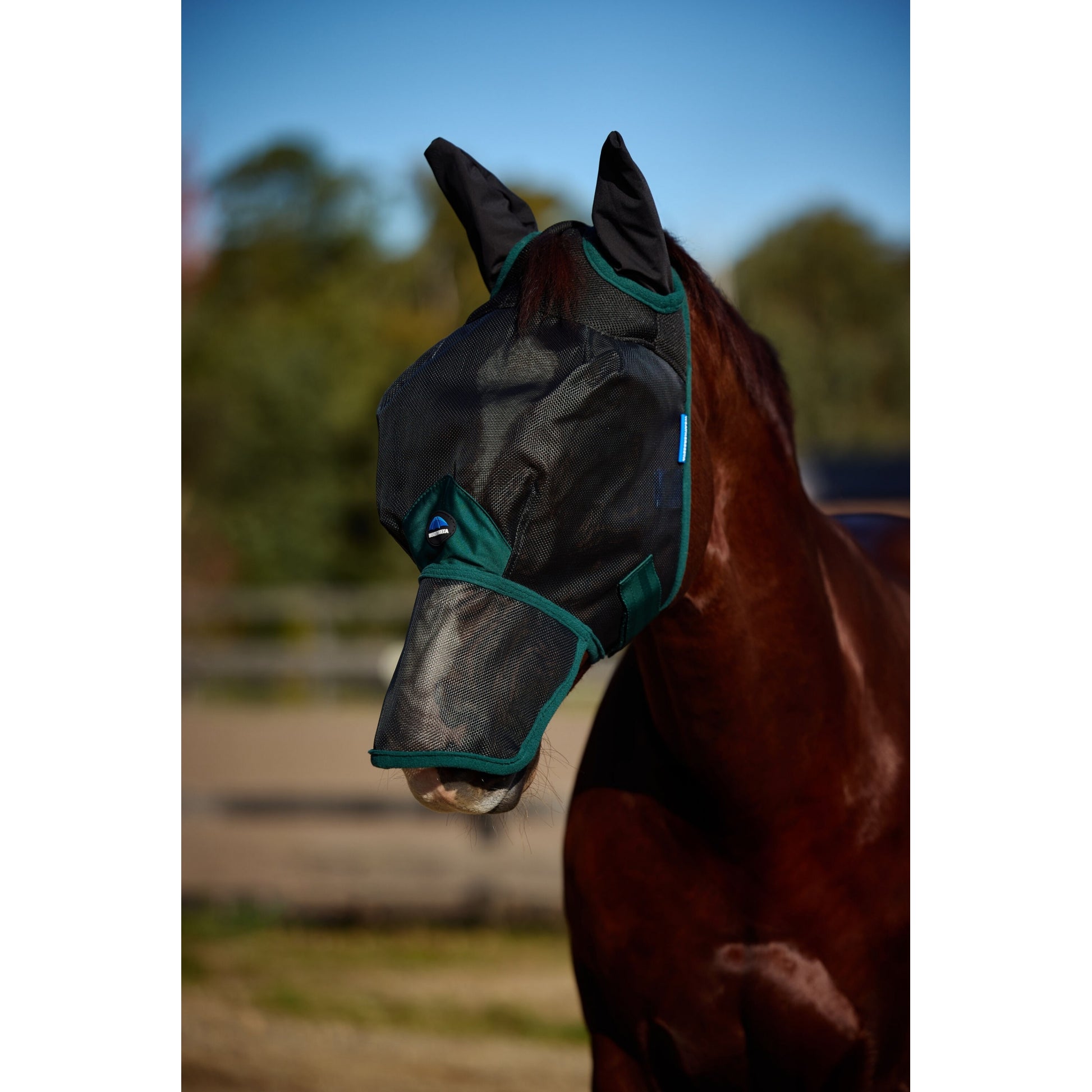 Weatherbeeta ComFiTec Durable Mesh Fly Mask with Ears & Nose