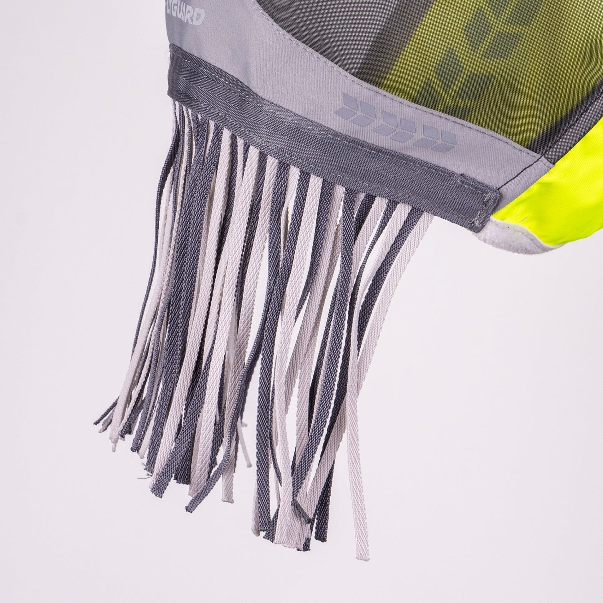 Shires FlyGuard Pro Hi-Viz Fine Mesh Fly Mask with Ears & Nose Fringe