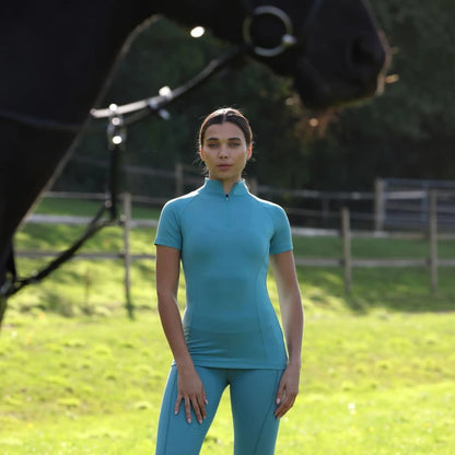 Shires Aubrion React Short Sleeve Base Layer
