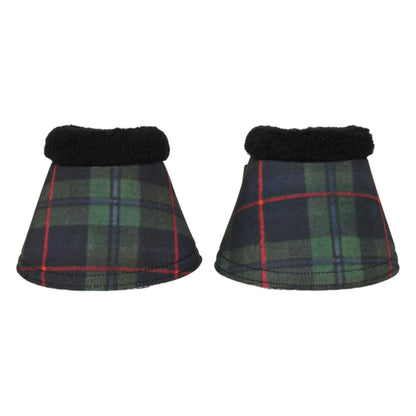 Dapplebay Holiday Plaid Bell Boots