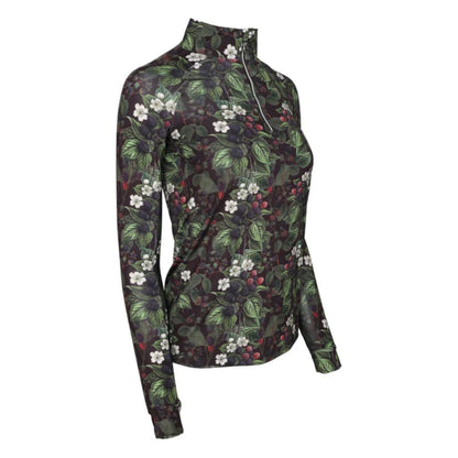 Dapplebay Blackberry Daze 1/4 Zip Riding Top
