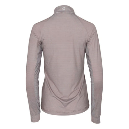 Dapplebay Stripe 1/4 Zip Riding Top