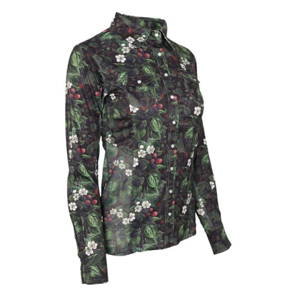 Dapplebay Blackberry Daze Western Top