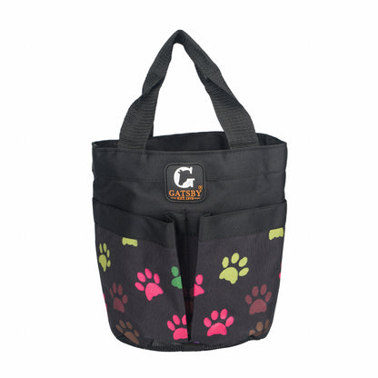 Gatsby Print Nylon Stable Tote with Mesh Bottom