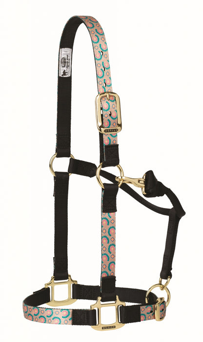 Weaver 1" Patterned Adjustable Halter