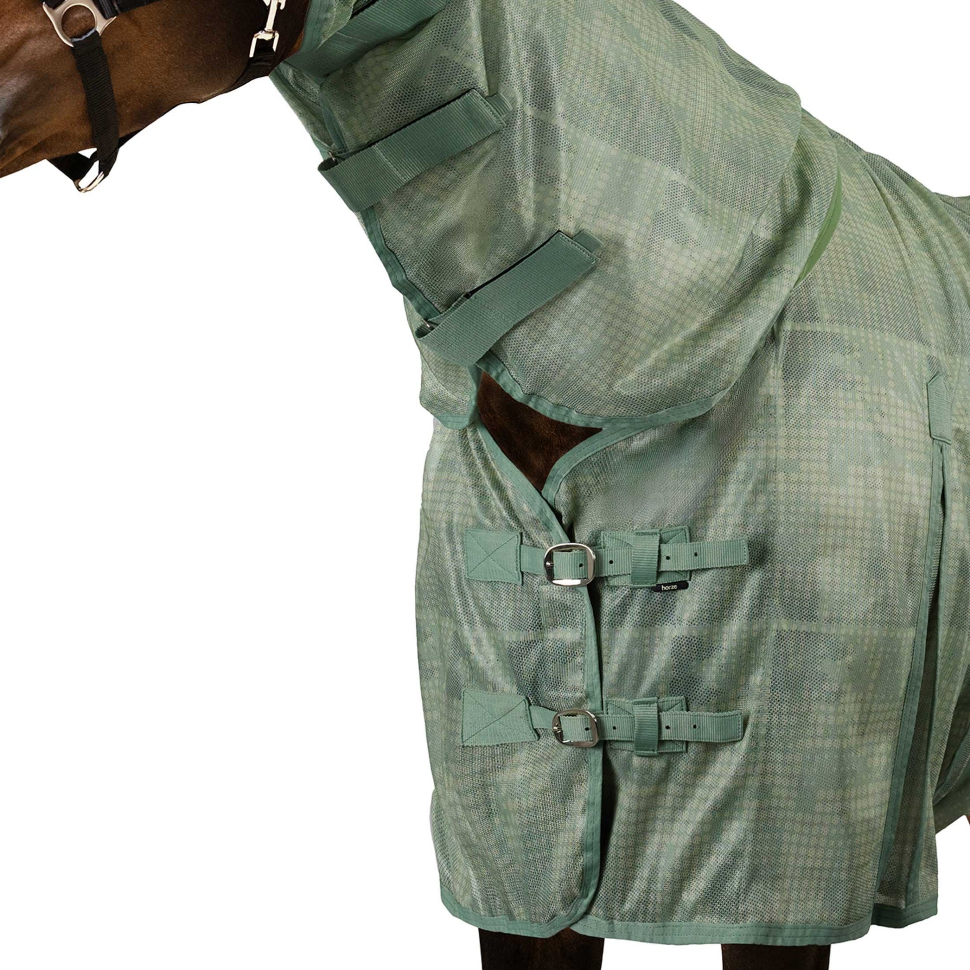 Horze Defense Combo Neck Fly Sheet