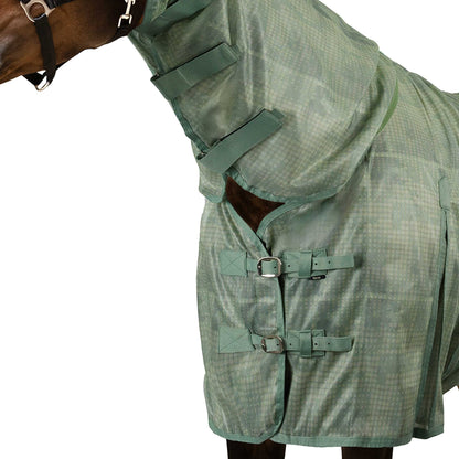 Horze Defense Combo Neck Fly Sheet