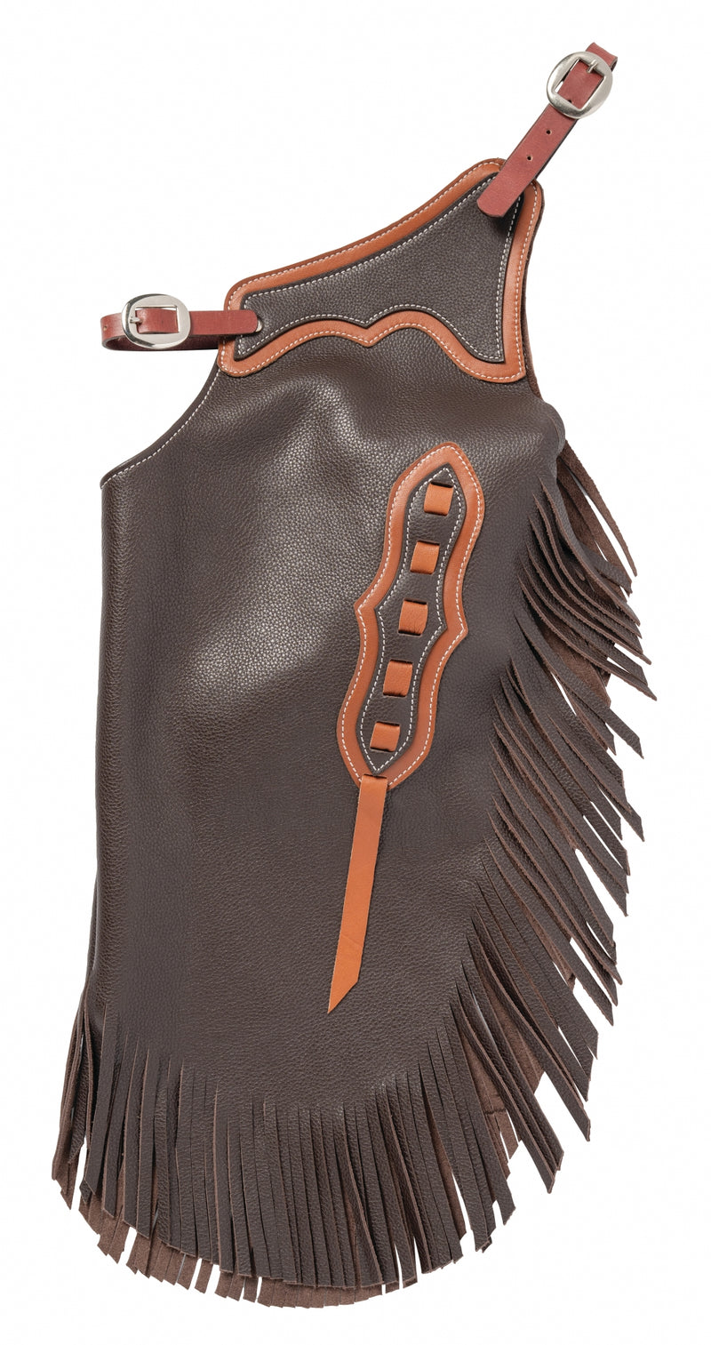Weaver Kids Leather Buckstitch Cowboy Chinks