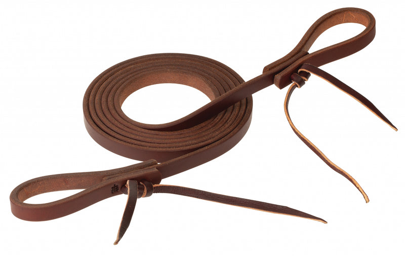 Weaver STS Ranch Signature Tack Harness Leather Roping Rein with Water Tie Ends