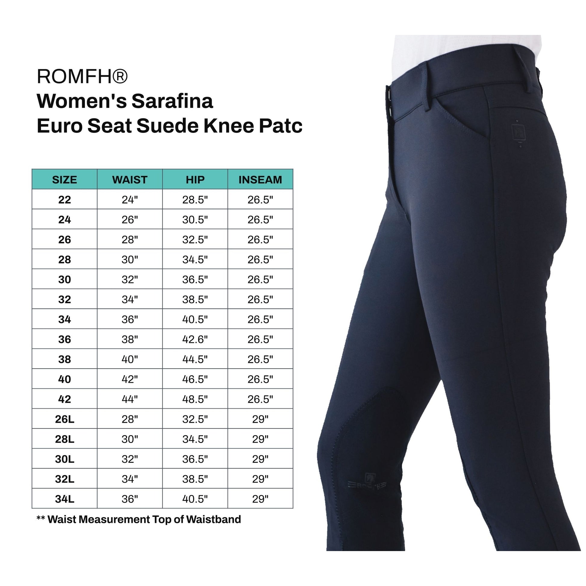Romfh Ladies Sarafina Euroseat