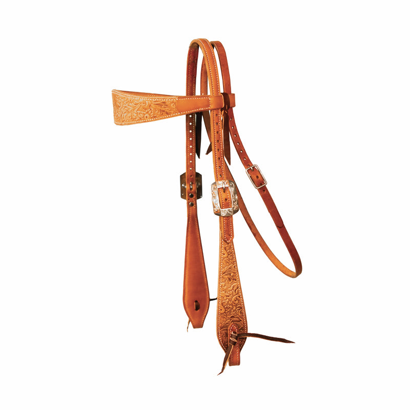 Professionals Choice Browband Swell Cheek Floral Headstall