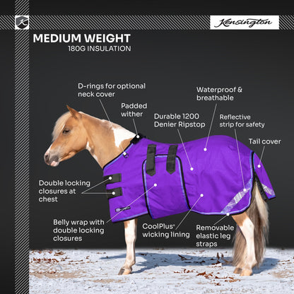 Kensington 1200D Mini Reflective Turnout 180g