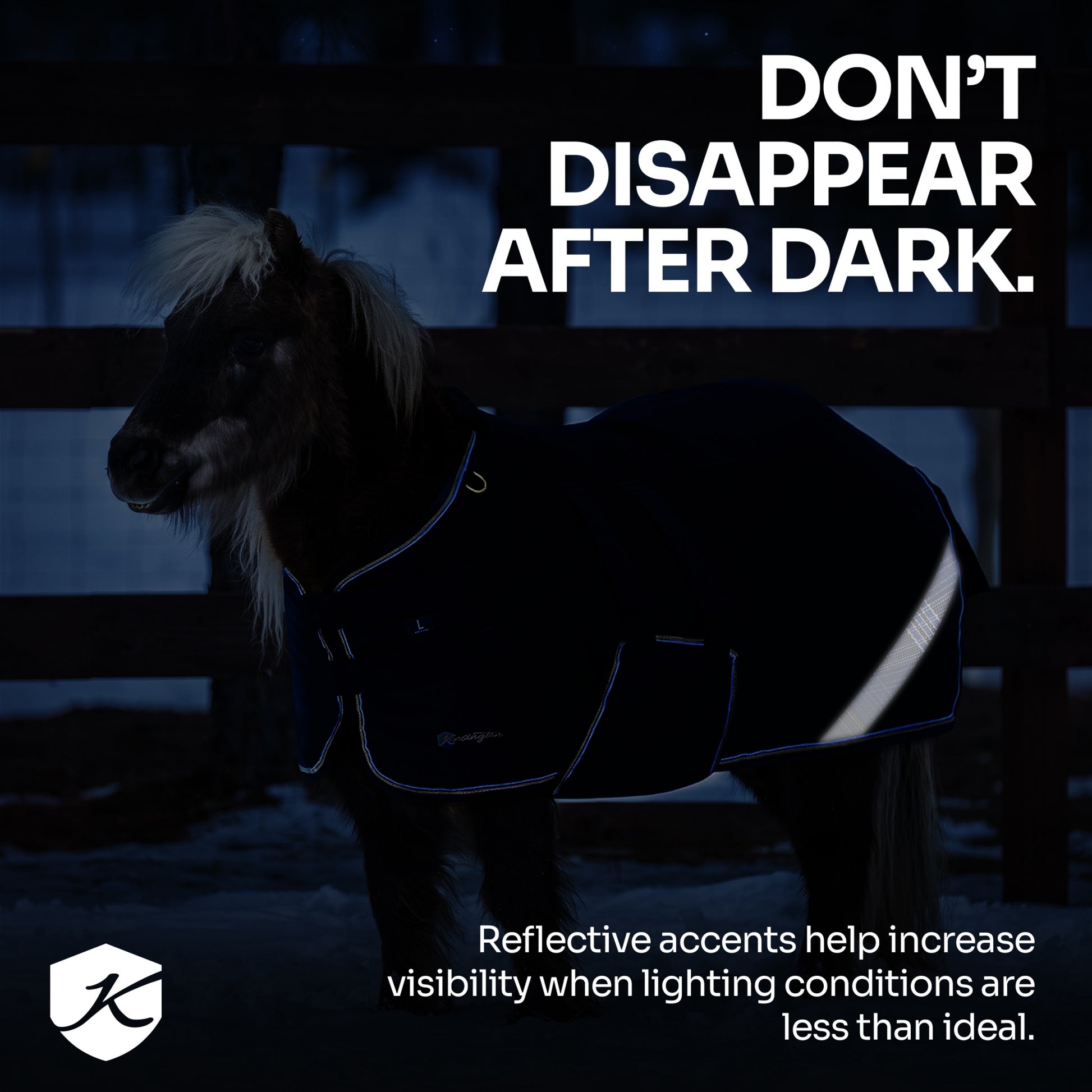 Kensington 1200D Mini Reflective Turnout 300g