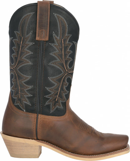 Smoky Mountain Mens Santa Fe Leather Western Boots