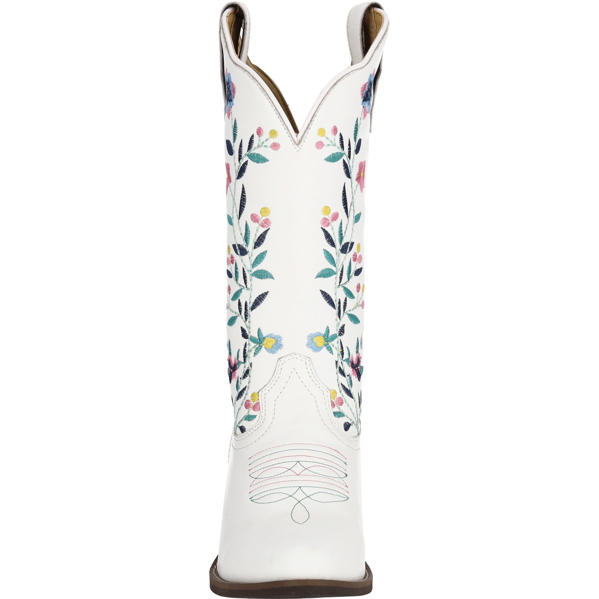 Smoky Mountain Ladies Lacey Embroidered Leather Western Boots