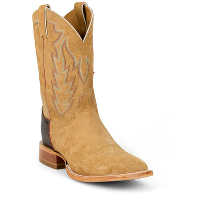 Justin Mens Quincy 11" Sueded Ostrich Boots