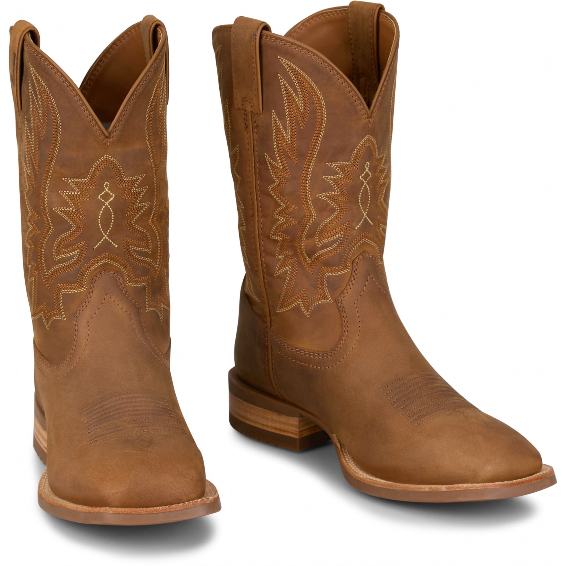 Justin Mens Rustle 11" Western Boots