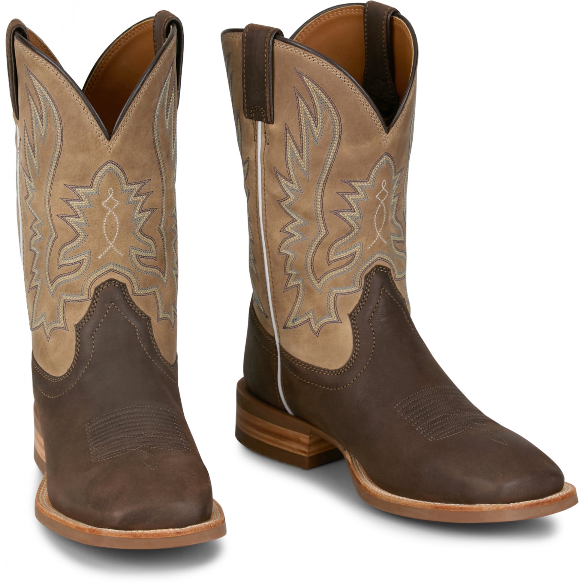 Justin Mens Rustle 11" Western Boots