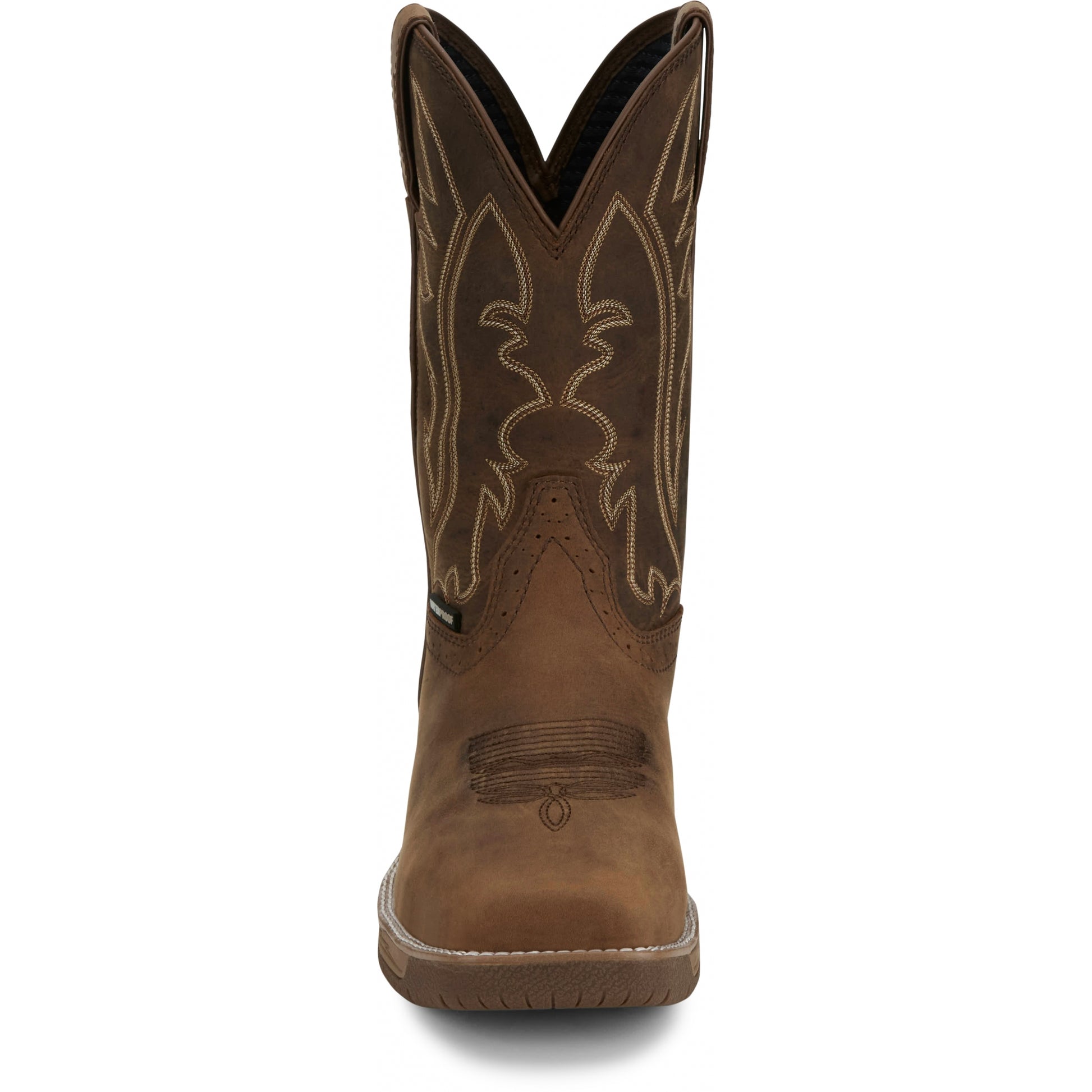 Justin Mens Nitread 11" Waterproof Nano Comp Toe Boots