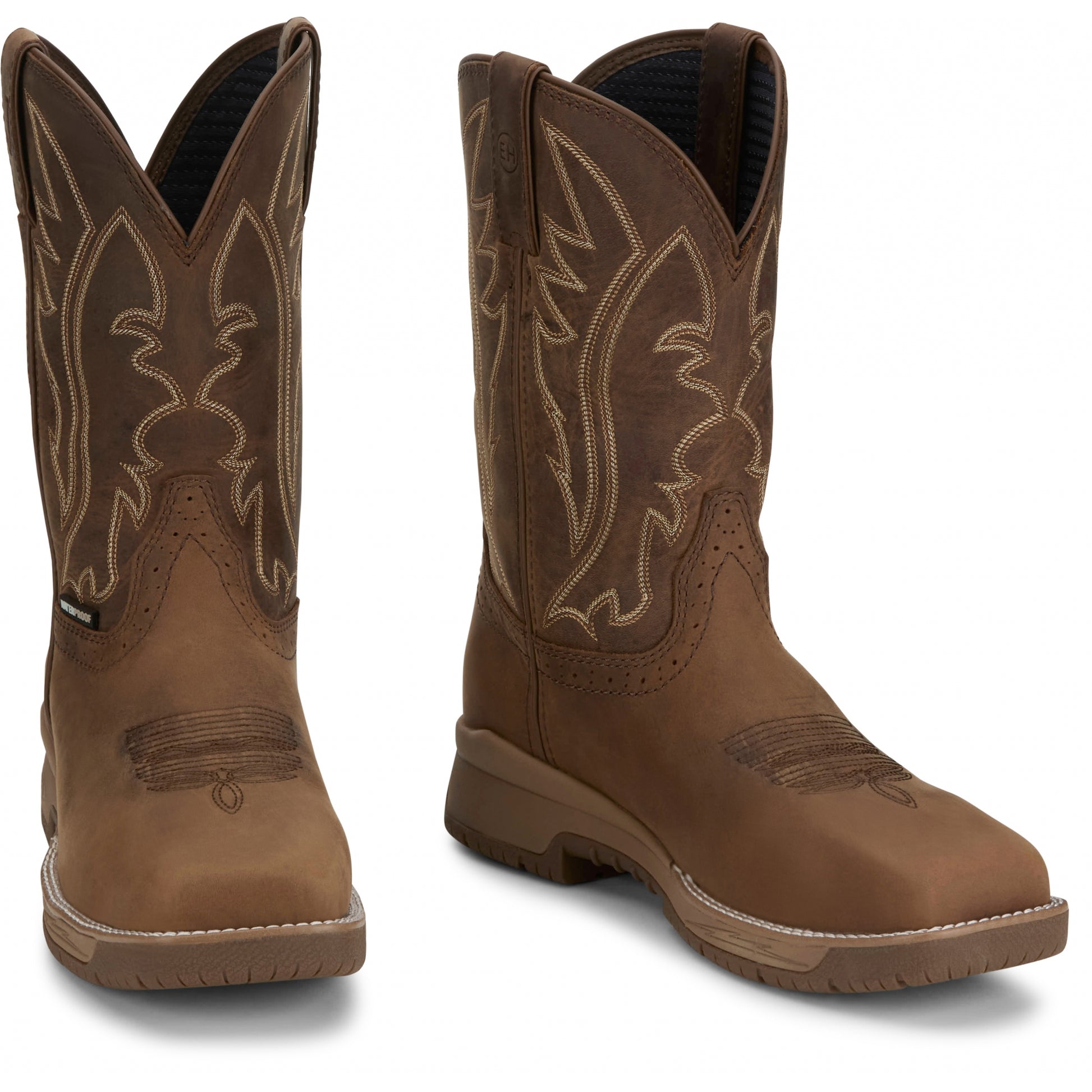 Justin Mens Nitread 11" Waterproof Boots
